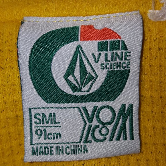 Volcom Full-Zip Sweatshirt Green Mens Small - Picture 3 of 3